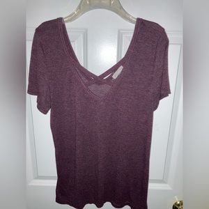 Socialite Maroon Top